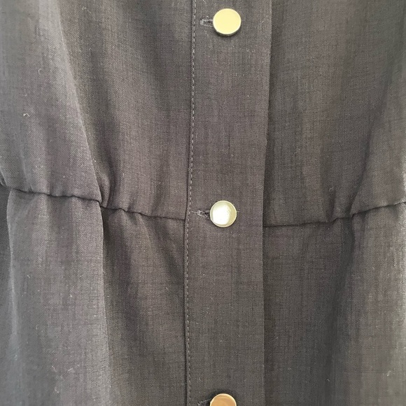 AYR The Daze Button-Down Midi Dress, Navy, XS - Picture 5 of 8